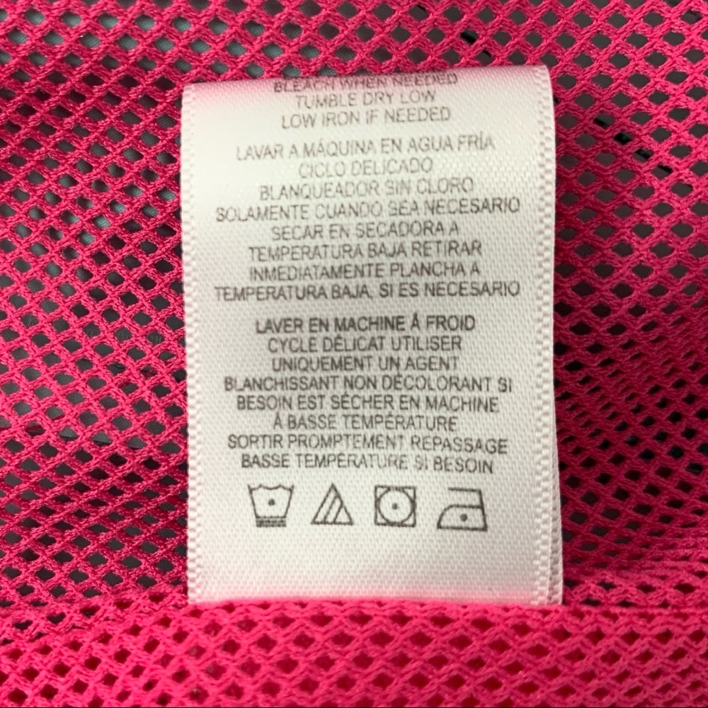 Girls Rain Jacket Wind Breaker Hood Zip Front - Picture 7 of 7